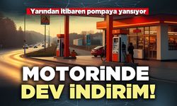 Motorinde dev indirim!