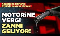 Motorine vergi zammı geliyor!