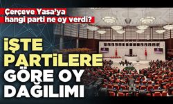 İşte partilere göre oy dağılımı