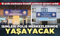 Şehit isimleri polis merkezlerinde yaşayacak