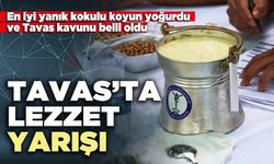 Tavas’ta lezzet yarışı