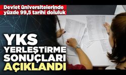 YKS yerleştirme sonuçları açıklandı