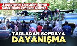 Tarladan sofraya dayanışma