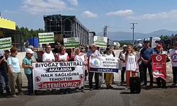 Akalan’da Biyogaz Tesisi kapasite artışı protesto edildi