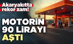 Akaryakıtta rekor zam: Motorin 90 lirayı aştı