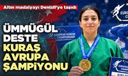 Ümmügül Deste Kuraş Avrupa Şampiyonu