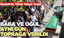 Baba Ve Oğul Aynı Gün Toprağa Verildi