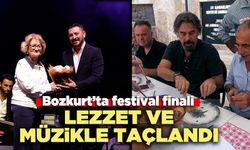 Bozkurt’ta festival finali lezzet ve müzikle taçlandı
