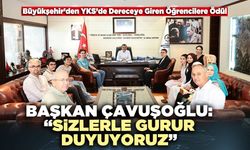 Büyükşehir’den YKS’de Dereceye Giren Öğrencilere Ödül