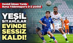 Yeşil-Siyahlılar evinde sessiz kaldı!