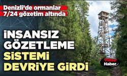 İnsansız gözetleme sistemi devriye girdi