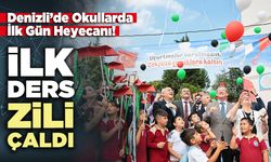 İlk ders zili çaldı