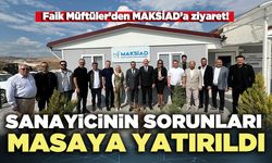 Sanayicinin sorunları masaya yatırıldı