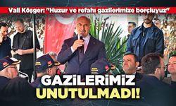 Gazilerimiz unutulmadı!