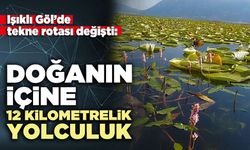 Doğanın içine 12 kilometrelik yolculuk