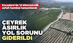 Çeyrek asırlık yol sorunu giderildi