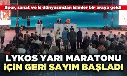 LYKOS Yarı Maratonu için geri sayım başladı