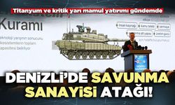 Denizli’de savunma sanayisi atağı!