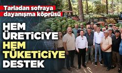 Hem üreticiye hem de tüketiciye destek