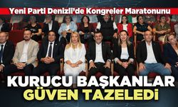 Yeni Parti'de kurucu başkanlar güven tazeledi