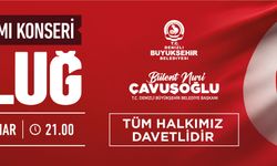 Denizli Büyükşehir Belediyesi 29 Ekim Cumhuriyet Bayramı Derya Uluğ Konseri İlanı