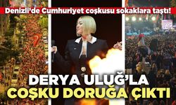 Denizli’de Cumhuriyet coşkusu Derya Uluğ’la doruğa çıktı