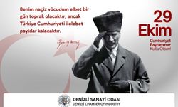 Denizli Sanayi Odası 29 Ekim Cumhuriyet Bayramı İlanı