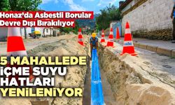5 Mahallede İçme Suyu Hatları Yenileniyor