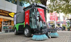 Tavas’ın Temizlik Filosuna Yeni Süpürme Aracı