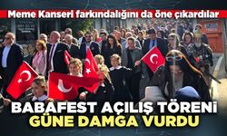 Babafest açılış töreni güne damga vurdu