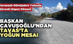 Başkan Çavuşoğlu’ndan Tavas’ta Yoğun Mesai