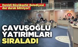 Çavuşoğlu yatırımları sıraladı