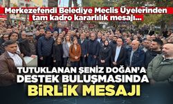 Tutuklanan Şeniz Doğan’a destek buluşmasında birlik mesajı