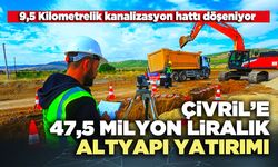 Çivril’e 47,5 milyon liralık altyapı yatırımı