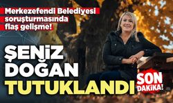 Merkezefendi Belediye Başkanı Şeniz Doğan tutuklandı