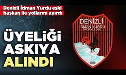Denizli İdman Yurdu eski başkanın üyeliği askıya alındı