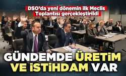 Gündemde üretim ve istihdam var!