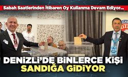 Denizli’de binlerce kişi sandığa gidiyor