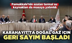 Karahayıt’ta doğal gaz için geri sayım başladı