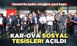 Honaz’da kadın emeğine yeni kapı: KAR-OVA Sosyal Tesisleri açıldı