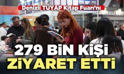 Denizli TÜYAP Kitap Fuarı’nı 279 bin kişi ziyaret etti