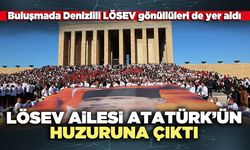 LÖSEV Ailesi Atatürk’ün huzuruna çıktı