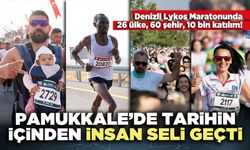 Pamukkale’de tarihin içinden insan seli geçti