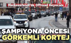 Şampiyona öncesi görkemli kortej