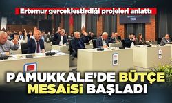 Pamukkale Belediyesi’nde bütçe mesaisi başladı