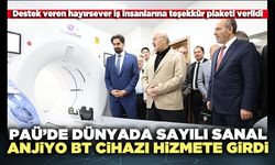 PAÜ’de Dünyada sayılı Sanal Anjiyo BT Cihazı hizmete girdi