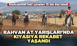 Rahvan At Yarışları'nda kıyasıya rekabet yaşandı