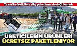 Üreticilerin ürünleri ücretsiz paketleniyor