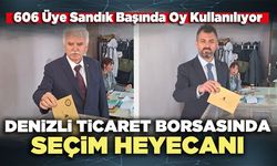 Denizli Ticaret Borsasında seçim heyecanı