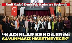 Ümit Özdağ : “Kadınlar kendilerini savunmasız hissetmeyecek”